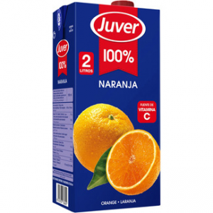 Zumo concentrado de naranja con Vitamina C Juver